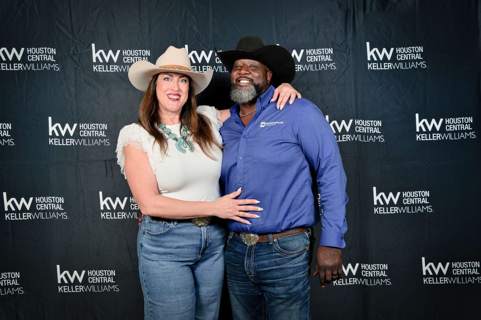 Katie Davis with her husband, Michael Davis